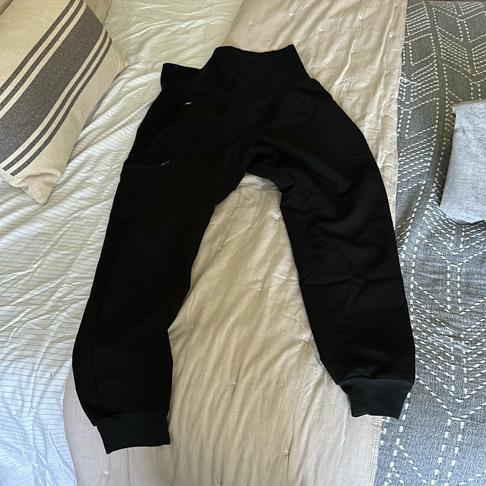 Figs Black Scrub Jogger Pants